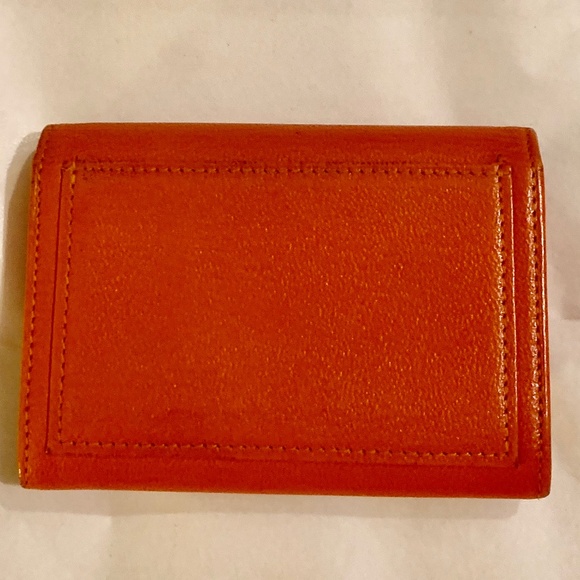 CHANEL card holder orange/salmon color - Picture 2 of 7